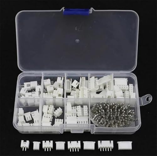 QMKADFQXF 230pcs XH2.54 2p 3p 4p 5 pin 2.54mm Pitch Terminal Kit/Housing/Pin Header JST Connector Wire Connectors Adaptor XH DIY Kits QMKADFQXF 230pcs XH2.54 2p 3p 4p 5 pin 2.54mm Pitch Terminal Kit/Housing/Pin Header JST Connector Wire Connectors Adaptor XH DIY Kits von QMKADFQXF