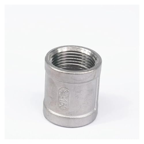 QMKADFQXF 3/4" BSP Equal Female Thread Casting 304 Stainless Pipe Fitting Coupling Connector Water Oil air QMKADFQXF 3/4" BSP Equal Female Thread Casting 304 Stainless Pipe Fitting Coupling Connector Water Oil air von QMKADFQXF