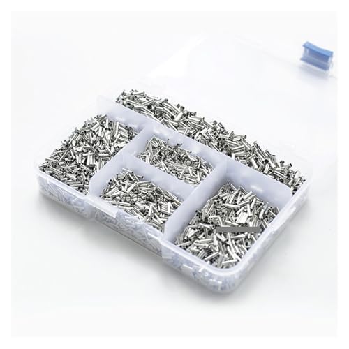 QMKADFQXF 5000pcs Assortment Box with Non-Insulated End Sleeves (Ferrules) 0.5-2.5sqmm von QMKADFQXF