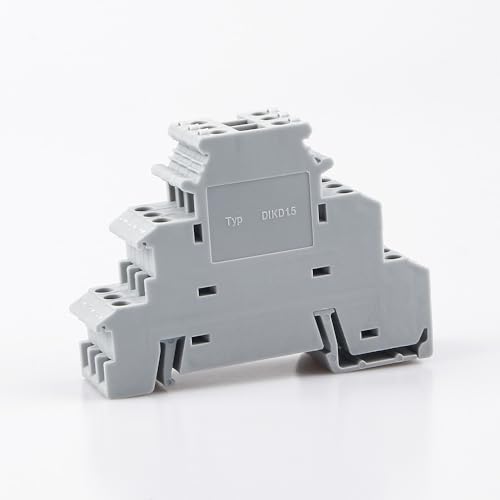 QMKADFQXF 50Pcs Din Rail Terminal Block DIKD-1.5 Three Layer 3 Level Sensor Actuator Triple Wire Connector DIKD1.5 Wire Conductor QMKADFQXF 50Pcs Din Rail Terminal Block DIKD-1.5 Three Layer 3 Level Sensor Actuator Triple Wire Connector DIKD1.5 Wire Conductor von QMKADFQXF