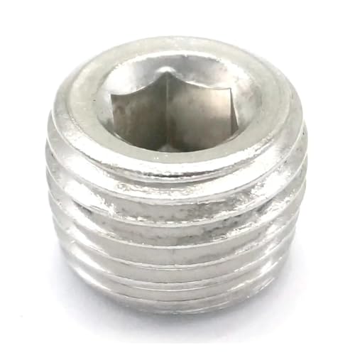 QMKADFQXF 5PCS 1/4" NPT Male SS304 Stainless Steel End Internal Hex Head Socket Pipe Fitting QMKADFQXF 5PCS 1/4" NPT Male SS304 Stainless Steel End Internal Hex Head Socket Pipe Fitting von QMKADFQXF