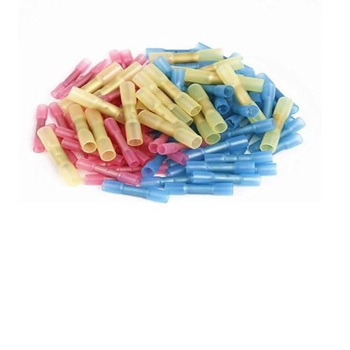 QMKADFQXF 60pcs Heat Shrink Butt Wire Connectors Waterproof Insulated Automobile Wire Cable Crimp Terminals 0.5-4.0mm2 10-22 QMKADFQXF 60pcs Heat Shrink Butt Wire Connectors Waterproof Insulated Automobile Wire Cable Crimp Terminals 0.5-4.0mm2 10-22 von QMKADFQXF