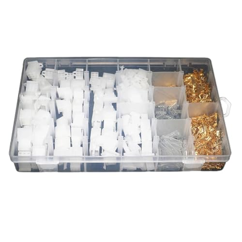 QMKADFQXF 700Pcs Waterproof Shell Connector Kit 2.8mm Automotive Connector Spring Combination Wire Cable Conduit Electrica QMKADFQXF 700Pcs Waterproof Shell Connector Kit 2.8mm Automotive Connector Spring Combination Wire Cable Conduit Electrica von QMKADFQXF