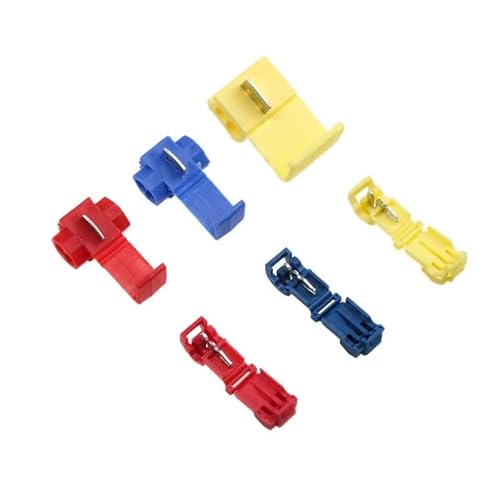 QMKADFQXF 96PCS Insulated Quick Splice Wire Connector Crimp Terminals 22-10 AWG Kit Assorted Cable Connectors Terminal QMKADFQXF 96PCS Insulated Quick Splice Wire Connector Crimp Terminals 22-10 AWG Kit Assorted Cable Connectors Terminal von QMKADFQXF