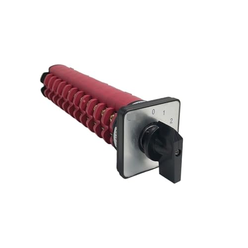 QMKADFQXF Cam Switch KDHC-40/12 Changeover Rotary Switch 0-3 Position 12 Pole 40A for Welding Machine von QMKADFQXF