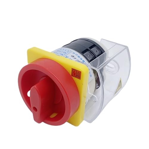 QMKADFQXF HZ12-16/04 Power Cut Off 16A 2 Position 2 Poles with Cover Emergency Stop Padlock Electronic Starter Isolator Rotary Cam Switch QMKADFQXF HZ12-16/04 Power Cut Off 16A 2 Position 2 Poles with Cover Emergency Stop Padlock Electronic Starter Isolator Rotary Cam Switch von QMKADFQXF