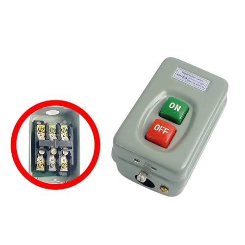 QMKADFQXF KH Series On-Off 3P 30A/250V 20A/380V Transfer Push Button Switch Control Box Electrical Electronic Starter Start Switch KH-305 QMKADFQXF KH Series On-Off 3P 30A/250V 20A/380V Transfer Push Button Switch Control Box Electrical Electronic Starter Start Switch KH-305 von QMKADFQXF