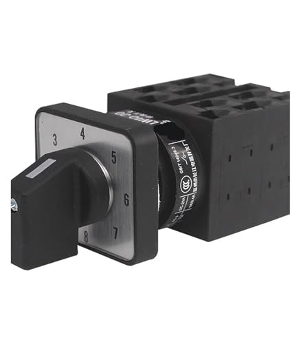 QMKADFQXF LW42A2-4422/LF774 One Out of Eight Single Line 8-Way 20A Power Supply Voltage Switching Cam Change-Over Switch QMKADFQXF LW42A2-4422/LF774 One Out of Eight Single Line 8-Way 20A Power Supply Voltage Switching Cam Change-Over Switch von QMKADFQXF
