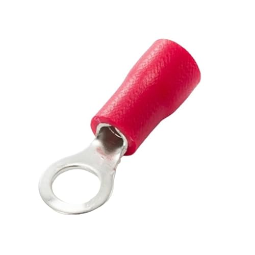 QMKADFQXF RV1.25-6 Red 22-16 AWG 0.5-1.5mm2 Insulated Ring Terminal Connector Cable Wire Connector 100PCS/Pack RV1-6 RV QMKADFQXF RV1.25-6 Red 22-16 AWG 0.5-1.5mm2 Insulated Ring Terminal Connector Cable Wire Connector 100PCS/Pack RV1-6 RV von QMKADFQXF