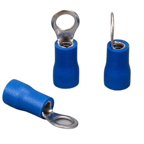 QMKADFQXF RV2-8 Blue Ring Insulated terminal Cable Wire Connector 100PCS/Pack Suit 1.5-2.5mm Cable Electrical Crimp Terminal RV2.5-8 RV QMKADFQXF RV2-8 Blue Ring Insulated terminal Cable Wire Connector 100PCS/Pack Suit 1.5-2.5mm Cable Electrical Crimp Terminal RV2.5-8 RV von QMKADFQXF