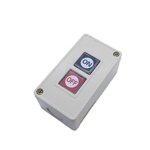 QMKADFQXF TPB-2 ON-Off Push Button Switch Two Position Momentary/Reset with Protective Box Control Electrical Starter 3A 380VAC QMKADFQXF TPB-2 ON-Off Push Button Switch Two Position Momentary/Reset with Protective Box Control Electrical Starter 3A 380VAC von QMKADFQXF