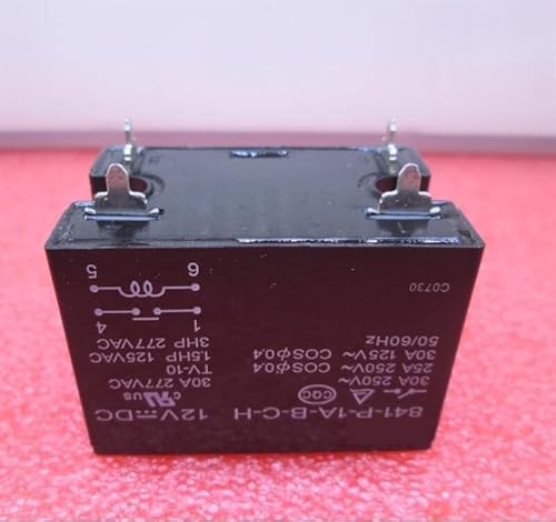 Relay 841-P-1A-B-C-H-12VDC 841-P-1A-B-C-H 12VDC 841P1A 12VDC DC12V 12V 30A 250V 277VAC4PIN Relay 841-P-1A-B-C-H-12VDC 841-P-1A-B-C-H 12VDC 841P1A 12VDC DC12V 12V 30A 250V 277VAC4PIN von QMKADFQXF