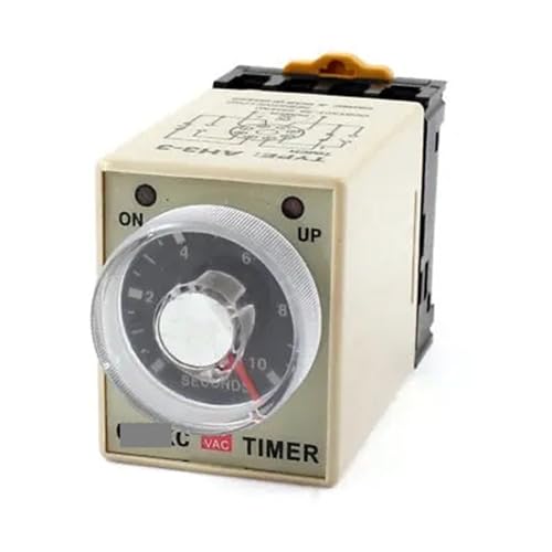 ST3PF 110V AC 8-Pin DPDT 10s Off-delay Operation Time Delay Timer Relay Black ST3PF 110V AC 8-Pin DPDT 10s Off-delay Operation Time Delay Timer Relay Black von QMKADFQXF