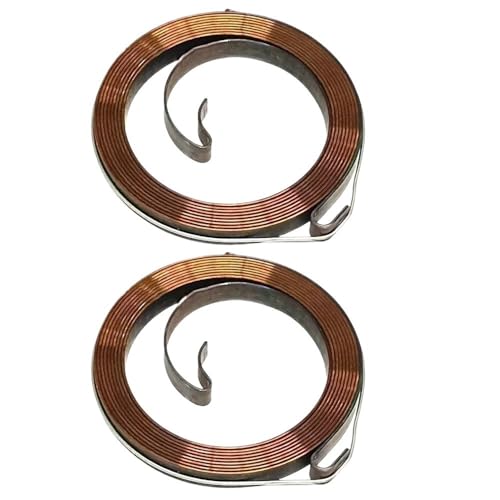 2pcs Rückstoßfeder -Zugstarter Kompatibel mit GX110 GX140 GX200 Motormodelle kompatible Rasenmäherersatzteile 2pcs Rückstoßfeder -Zugstarter Kompatibel mit GX110 GX140 GX200 Motormodelle kompatible Rasenmäherersatzteile von QMLQRGKF