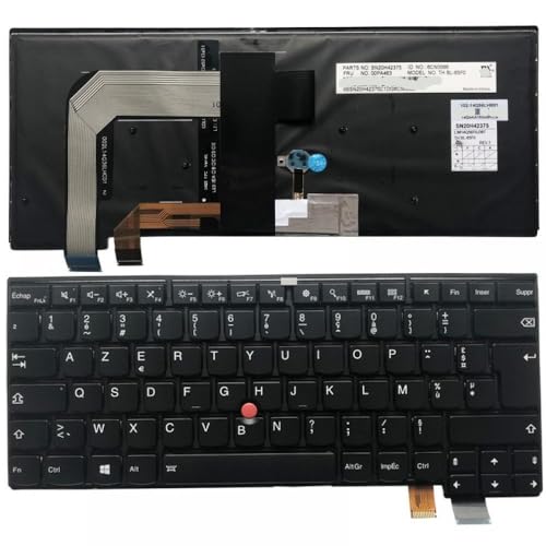 Kompatible FR Black Backlight -Tastatur Kompatibel mit T460S T470S -Modelle SN20H42375 00PA463 Laptop -Ersatzteil Kompatible FR Black Backlight -Tastatur Kompatibel mit T460S T470S -Modelle SN20H42375 00PA463 Laptop -Ersatzteil von QMLQRGKF