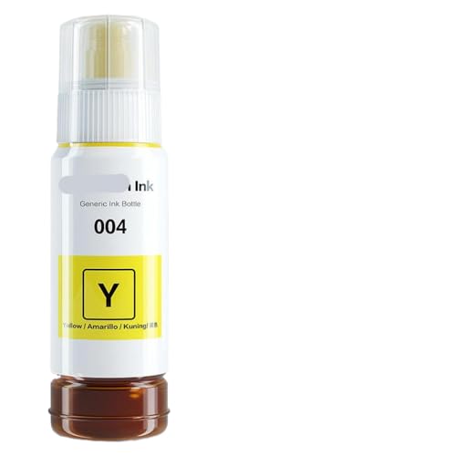 QMLQRGKF 1PCS 70 ml Nachfüllinte Kompatibel mit L3258 L3251 L3118 L3119 L1218 L1258 L3151 L3156 L5198 L4151 L4269 L6166666(70ml Y) von QMLQRGKF