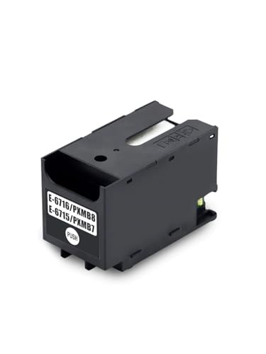 QMLQRGKF 1X PXMB8 T6716 ​​Abfalltintenbehälter-Wartungsbox, kompatibel mit WF C5210 C5290 C5710 C5790 M5298 M5299 M5799 C529 C579R ET8700 S381 S880 von QMLQRGKF