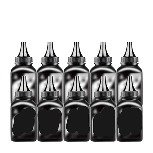 QMLQRGKF 70 g Tonerpulver kompatibel mit P1005 P1102 P1102W P1108 P1505 P1606 M125 M127 M255 M1120 201 Printers -Modelle CB435A CB436A CE278A CF283A CE285A CC388A(CC388a-10 Bottle) von QMLQRGKF