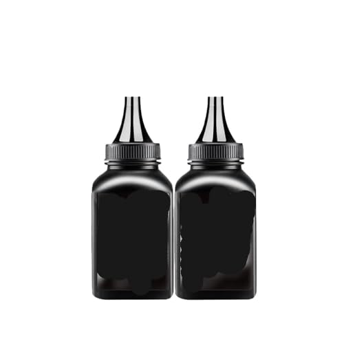 QMLQRGKF 70 g Tonerpulver kompatibel mit P1005 P1102 P1102W P1108 P1505 P1606 M125 M127 M255 M1120 201 Printers -Modelle CB435A CB436A CE278A CF283A CE285A CC388A(CC388a-2 Bottle) von QMLQRGKF