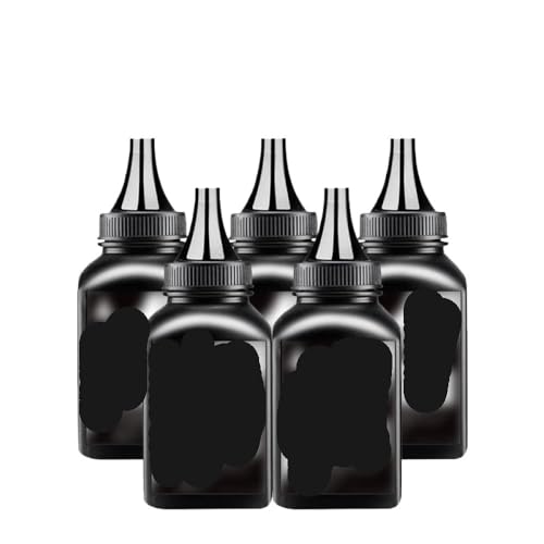 QMLQRGKF 70 g Tonerpulver kompatibel mit P1005 P1102 P1102W P1108 P1505 P1606 M125 M127 M255 M1120 201 Printers -Modelle CB435A CB436A CE278A CF283A CE285A CC388A(CC388a-5 Bottle) von QMLQRGKF