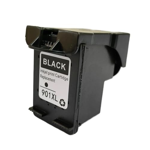 QMLQRGKF 901XL Tintenpatrone kompatibel mit 901 901XL Kompatibel mit J4500 J4524 J4530 J4540 J4550 J4580 J4585 J4535(BK 1PC) von QMLQRGKF