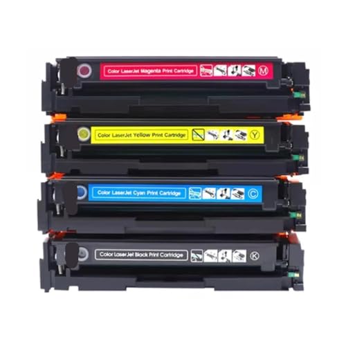 QMLQRGKF Kompatible Tonerkartuschen 415A 416A 414A Kompatibel mit Color Pro M454 M454dw Nw MFP M479 M479dw M479fdw Druckermodelle W2030A W2031A W2032A W2033A(415A with CHIP-1SET) von ErAKFd