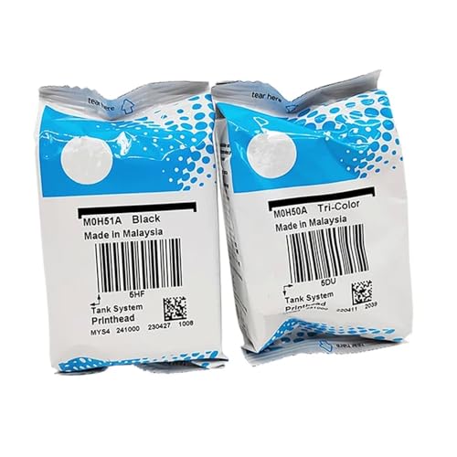 QMLQRGKF M0H50A M0H51A Druckkopf GT51 GT52 Kompatibler Druckkopf Kompatibel mit Tintentank 310 410 318 319 418 GT5822 GT5810 GT5820 Drucker(M0H50A M0H51A) von QMLQRGKF