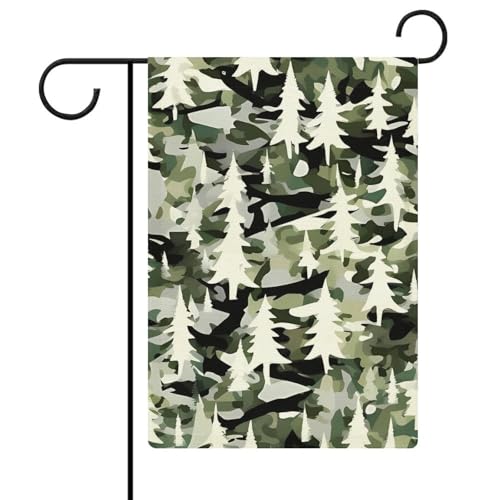 Doppelseitige 30,5 x 45,7 cm große Gartenflagge: Weiße Bäume Camo Gartenflaggen sind langlebig, schön und vielseitig einsetzbar für den Außenbereich Doppelseitige 30,5 x 45,7 cm große Gartenflagge: Weiße Bäume Camo Gartenflaggen sind langlebig, schön und vielseitig einsetzbar für den Außenbereich von QMNLKH