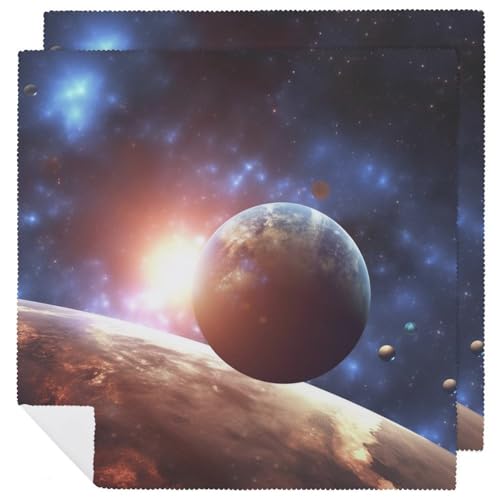 Planeten im Weltraum Hintergrund Stoffservietten Cocktail-Servietten Baumwollservietten Abendessenservietten Hochzeitsservietten Party-Servietten Servietten Tuch waschbare Tischservietten Planeten im Weltraum Hintergrund Stoffservietten Cocktail-Servietten Baumwollservietten Abendessenservietten Hochzeitsservietten Party-Servietten Servietten Tuch waschbare Tischservietten von QMNVBDS