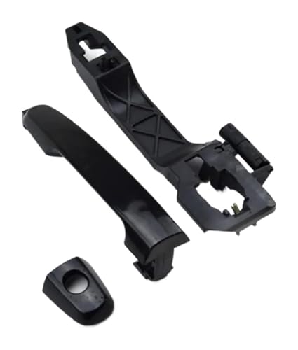 Auto Linke Seite Außentürgriff Für BYD F3 Für F3R Schwarz Überzogene Vorne Hinten Links Rechts Neue Tür Außen Griff Schalt Puller Asssembly Induktive Äußere Greifer Seite Auto(Black Front Left) von QMTVFSRH