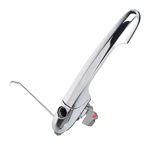 QMTVFSRH Auto Linke Seite Außentürgriff Für Fiat 500 2012 2013 2014 2015 2016 2017 2018 2019 Auto Außentürgriff Chrom Linkslenker Außenseite(Front Left) von QMTVFSRH