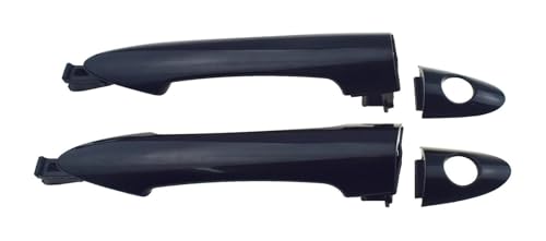 QMTVFSRH Auto Linke Seite Außentürgriff Für Kia Für Picanto 2011 2012 2013 2014 2015 2016 Schwarz Vorne Hinten Links Rechts Außerhalb Äußere Außentürgriffe Seitengriff Auto(Front Lh Rh 2pieces) von QMTVFSRH
