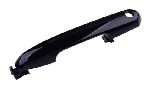 QMTVFSRH Auto Linke Seite Außentürgriff Für T&oyota Für Rav4 2017 2018 2019 2020 2021 Schwarz Kunststoff Vorne Links Außen Außen Türgriff Seite Auto Fit von QMTVFSRH