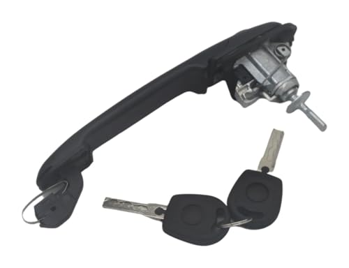 QMTVFSRH Auto Linke Seite Außentürgriff Für VW Für SHARAN 1995-2010 Türgriff Mit Schließzylinder 33mm Stiftlänge 6K0837205 6K0837206 Autoaußengriffe Vorne Links Rechts von QMTVFSRH