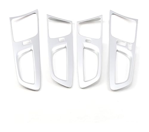 QMTVFSRH Auto Linke Seite Außentürgriff Für XC60 2018-2022 Türgriff-Trimm-Set Mit Fensterschalterabdeckung Kratzschutz(Inner Handle-silver) von QMTVFSRH