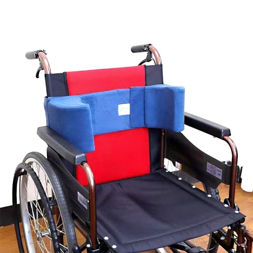 QMZDXH Medical Rollstühle Anti Dekubitus Kissen, Seitliche Körperstütze für Rollstuhl, Anti Dekubitus Kissen, lateral Support, Rollstuhlkissen Einstellbar bequem Für gelähmte Patienten A von QMZDXH