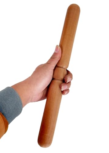 Tai Chi Stick Tai Chi Qigong Lineal Traditionelle Chinesische Tai Chi Ruler Leichte Taiji Sport Training Sticks, Für Qigong-, Yoga- und Meditationsübende F 35X3.6cm Tai Chi Stick Tai Chi Qigong Lineal Traditionelle Chinesische Tai Chi Ruler Leichte Taiji Sport Training Sticks, Für Qigong-, Yoga- und Meditationsübende F 35X3.6cm von QMZDXH