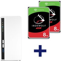 QNAP TS-233 & 16TB IronWolf NAS Bundle von QNAP Systems