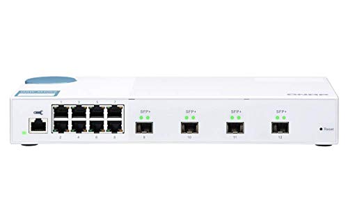 QNAP QSW-M408S - Einstiegslevel 10GbE Schicht 2 Web-verwalteter Switch von QNAP