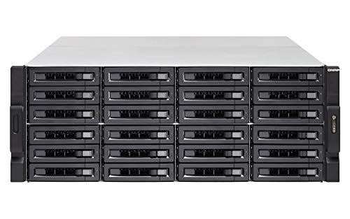QNAP TS-2477XU-RP-2600-8G NAS System 24-Bay, Ryzen-basiert Rackmount, bis zu 8 Cores16 Threads von QNAP