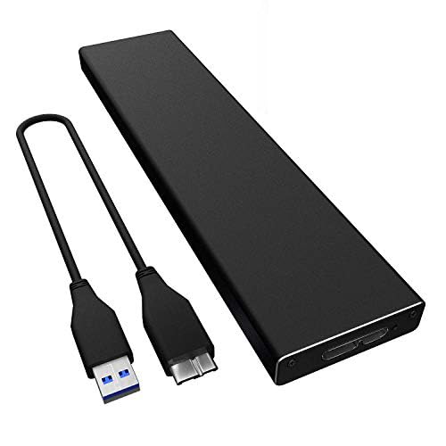 QNINE USB 3.0 PCIe SSD Enclosure for 2012 MacBook USB External Reader Support 7+17 pin von QNINE
