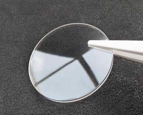 1,2 mm dickes, flaches Saphir-Uhrenglas, 25–36,5 mm Durchmesser, optional(34.5mm) von QNZTUZLON
