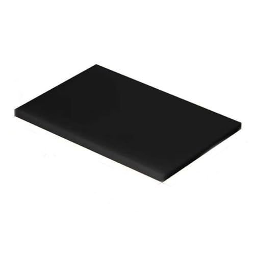 250 mm x 250 mm schwarze ABS-Kunststoffplatte – flammhemmend und antistatisch – 12 mm bis 40 mm Dicke for Heimwerker(25mm) von QNZTUZLON