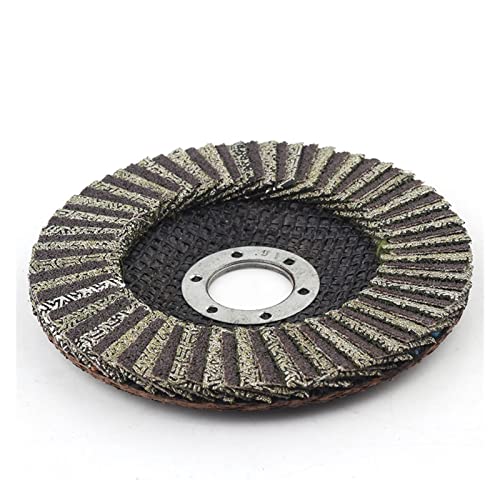 4,5 Zoll galvanisierte Diamant-Fächerscheibe for Polieren – 115 mm Schleifscheibe for Metall, Glas, Stein(60Grit) von QNZTUZLON