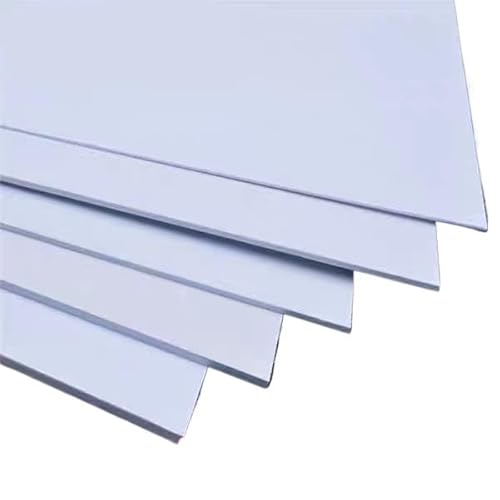 5 Stück flexible ABS-Kunststoffplatten – 200 mm x 200 mm, formbare DIY-Bastelplatten for Heimdekoration und Modellbau(1mm) von QNZTUZLON