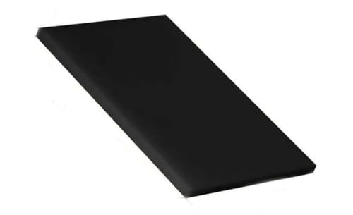 500 mm x 500 mm schwarze ABS-Kunststoffplatte – antistatische und flammhemmende Platte for Heimwerker und Industrie(5mm) von QNZTUZLON