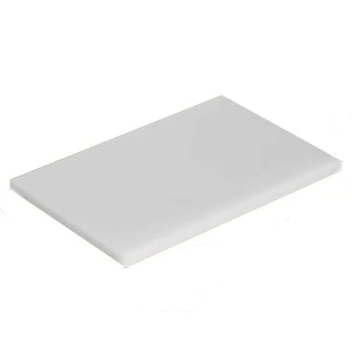 500 mm x 500 mm weiße ABS-Kunststoffplatte – langlebige, antistatische und flammhemmende Platte for Heimwerker und Industrie(25mm) von QNZTUZLON