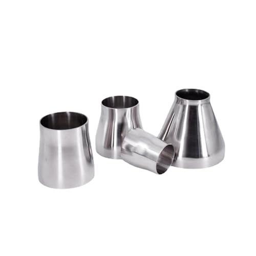 51/57/63/76/89/102/108 mm Außendurchmesser, konzentrisches Reduzierstück for Stumpfschweißen – Sanitärrohrverschraubung aus Edelstahl SUS304 for Lebensmittel(89mm To 63mm OD) von QNZTUZLON