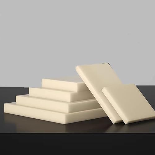 Beige ABS-Kunststoffplatte 500 mm x 500 mm – langlebige, antistatische und flammhemmende Platte for Heimwerker und Industrie(25mm) von QNZTUZLON
