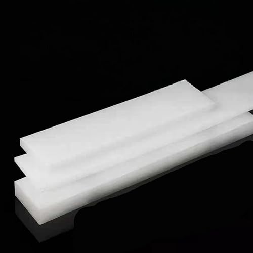 Hochfestes weißes Nylonblatt – 1 Meter lang, 60 mm breit, 2–10 mm dick – Ideal for die Bearbeitung und den Modellbau(4mm) von QNZTUZLON